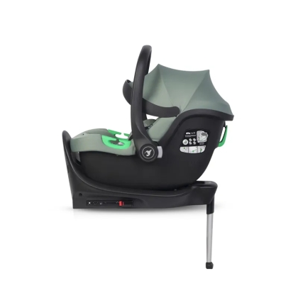 Autokėdutė su baze Colibro Petit Pro I-size, 0-13 kg. Pine