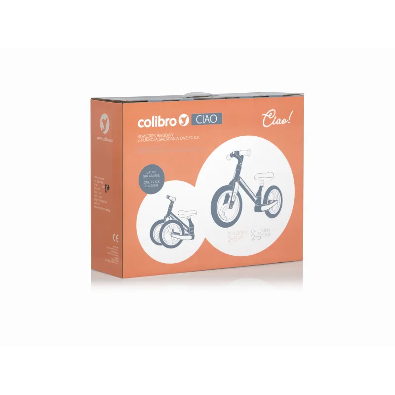 Balansinis dviratukas Colibro Ciao, Rose gold Balansinis dviratukas Colibro Ciao, Rose gold